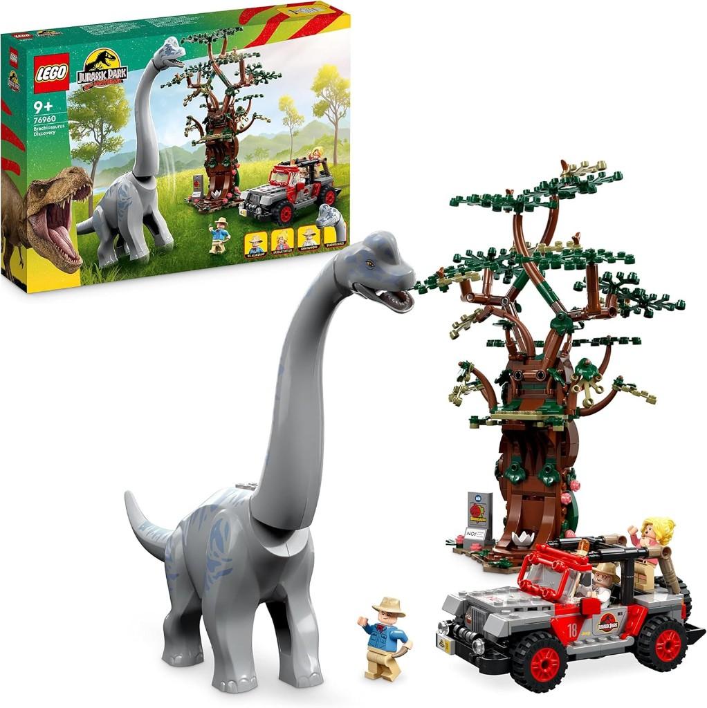 Neuf - Lego Jurassic Park - La découverte du brachiosaure, Ophalen of Verzenden, Nieuw, Complete set, Lego