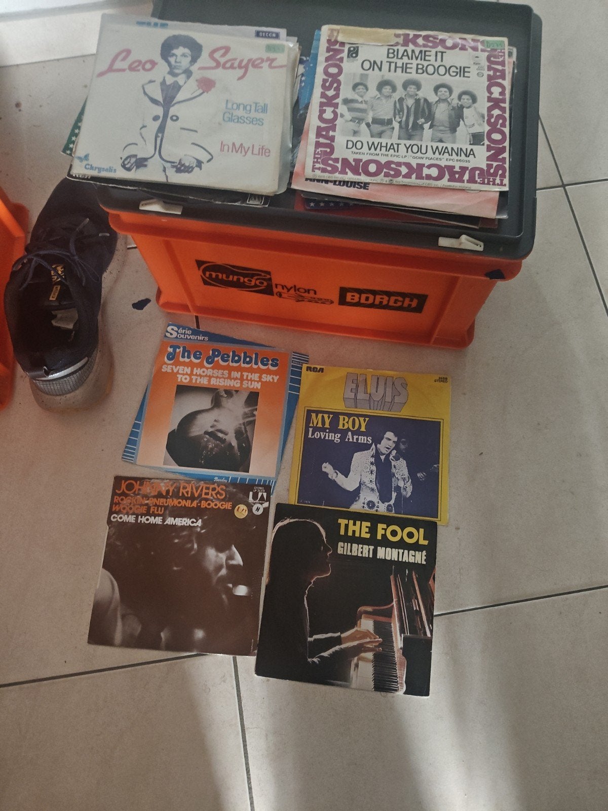 250 tal vinyl singles, Ophalen of Verzenden