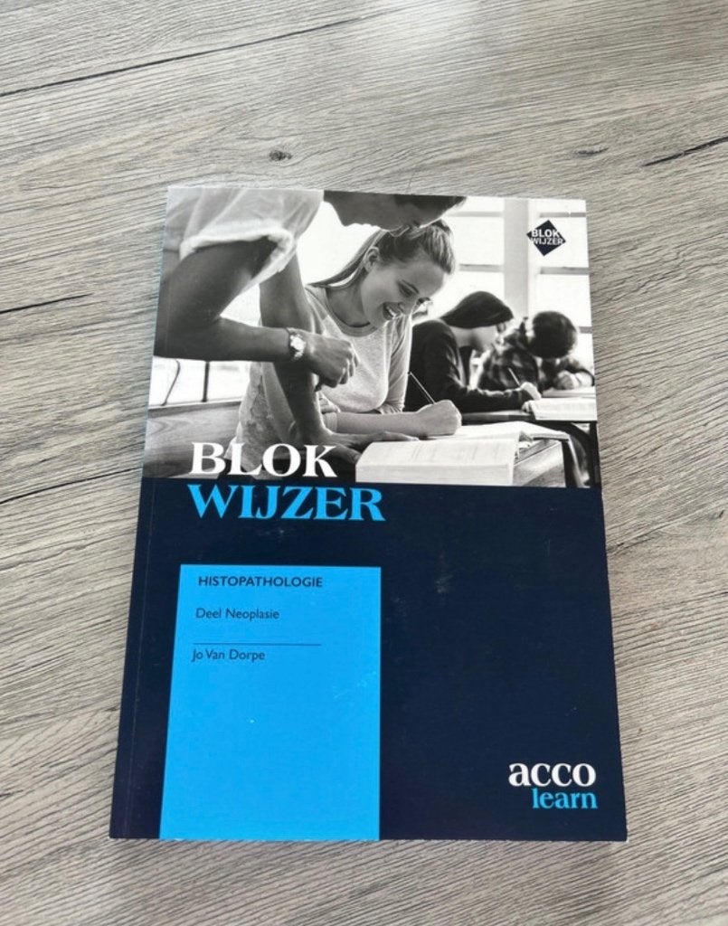 Blokwijzer Histopathologie deel neoplasie, Overige vakken, Ophalen of Verzenden, Zo goed als nieuw, Jo Van Dorpe