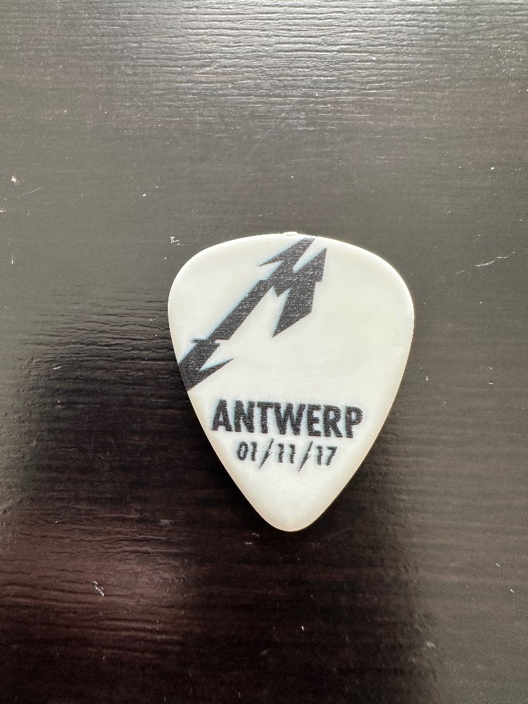 Metallica kiest Antwerp Tabs 11/01/2017, Heavy metal, Overige typen, Ophalen of Verzenden, Zo goed als nieuw