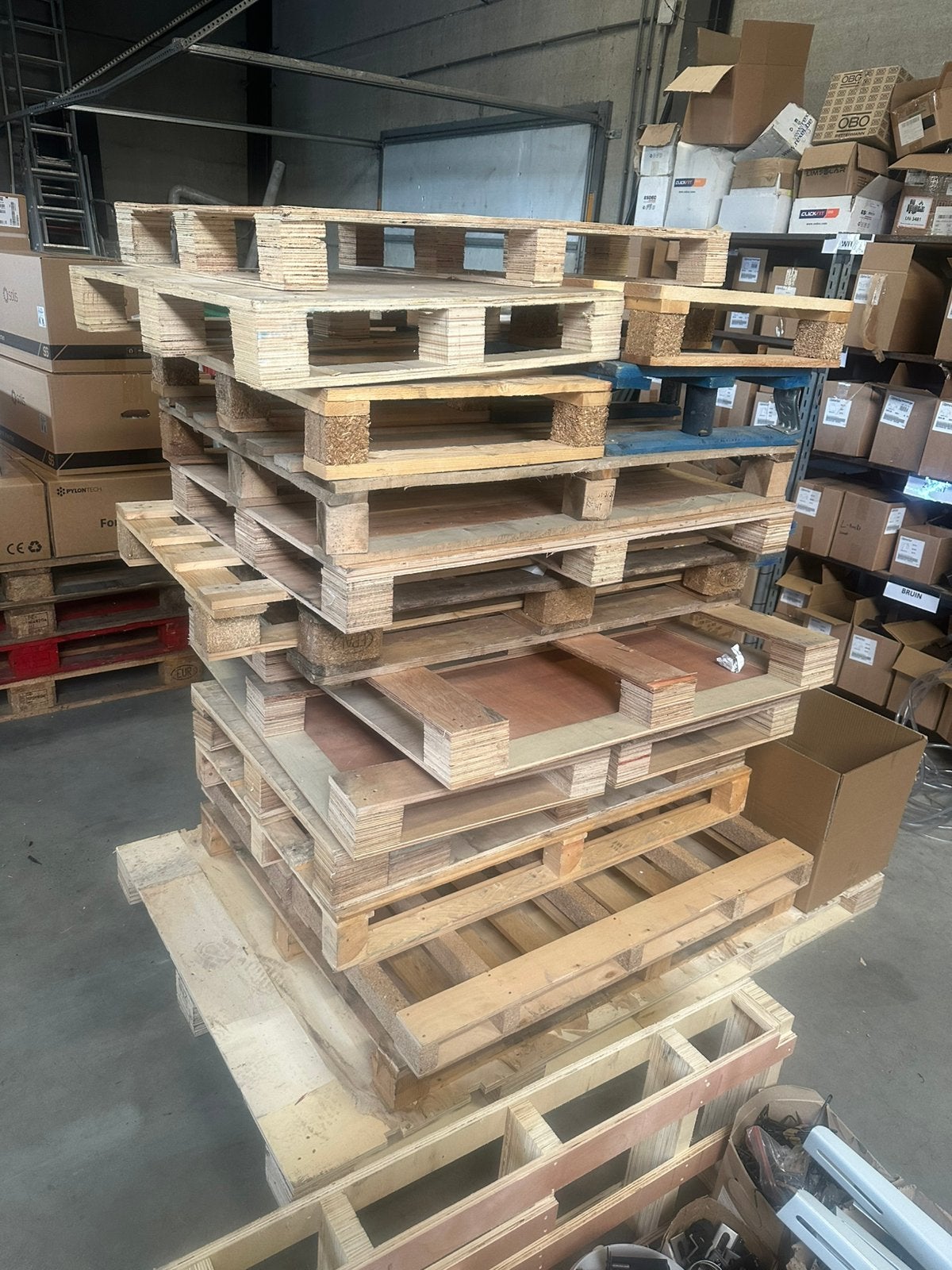 Gratis paletten klein en groot, Doe-het-zelf en Bouw, Ophalen, Zo goed als nieuw