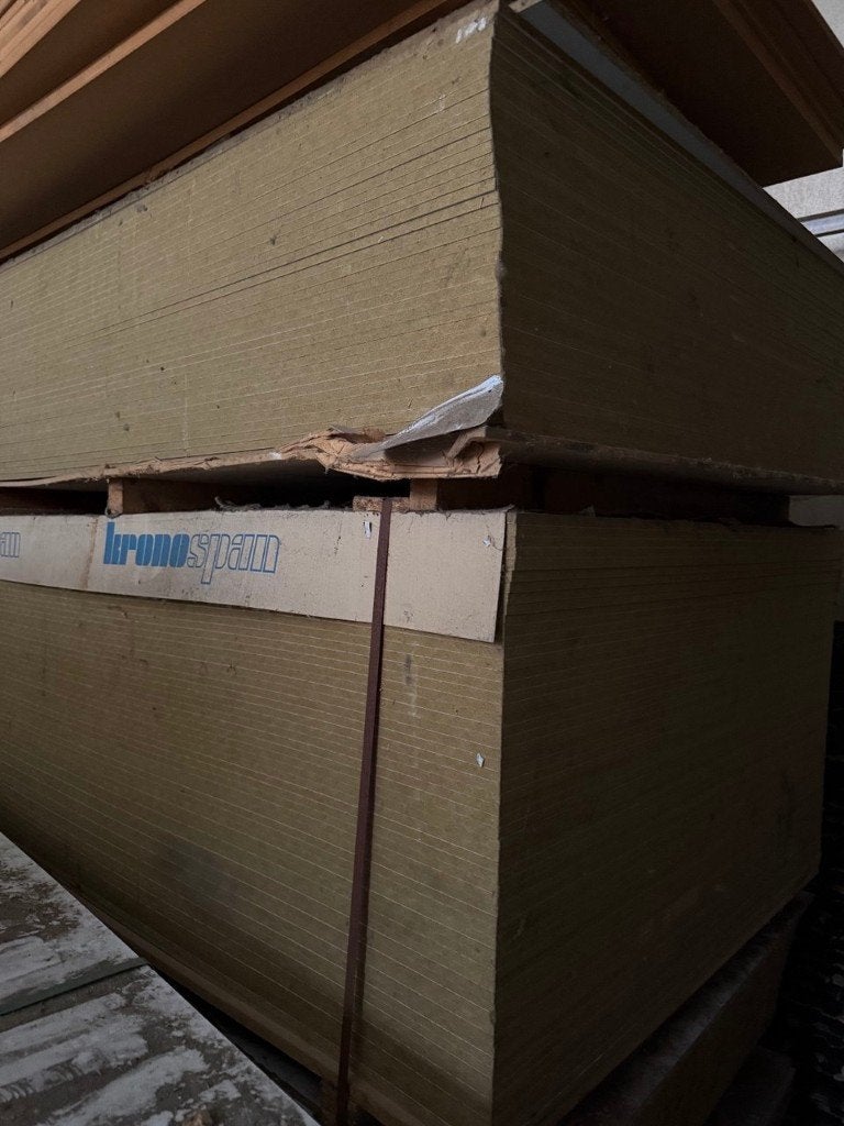 Restpartij MDF geprimed 12mm – 855 m² – Kronospan, Bricolage & Construction, Bois & Planches, Neuf, Planche, 300 cm ou plus, Autres essences de bois