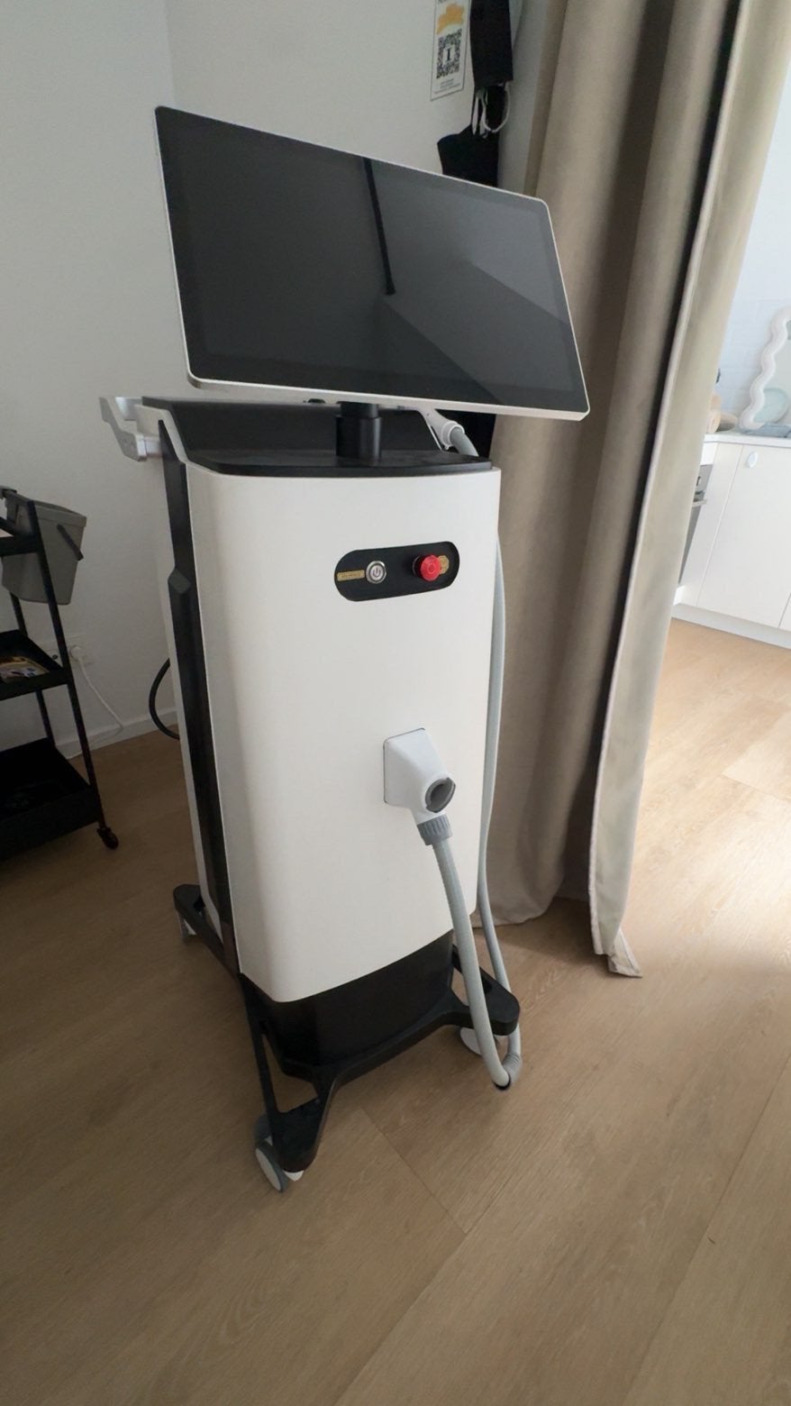 Ice Diode laser machine, Ophalen