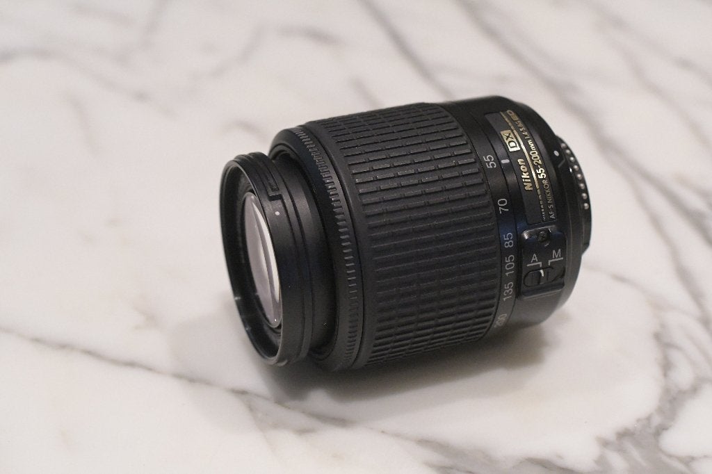 Nikon AF-S 55-200 mm/ f 4-5,6 G ED N 2353398, Enlèvement ou Envoi, 1980 à nos jours, Lentille ou Lentilles