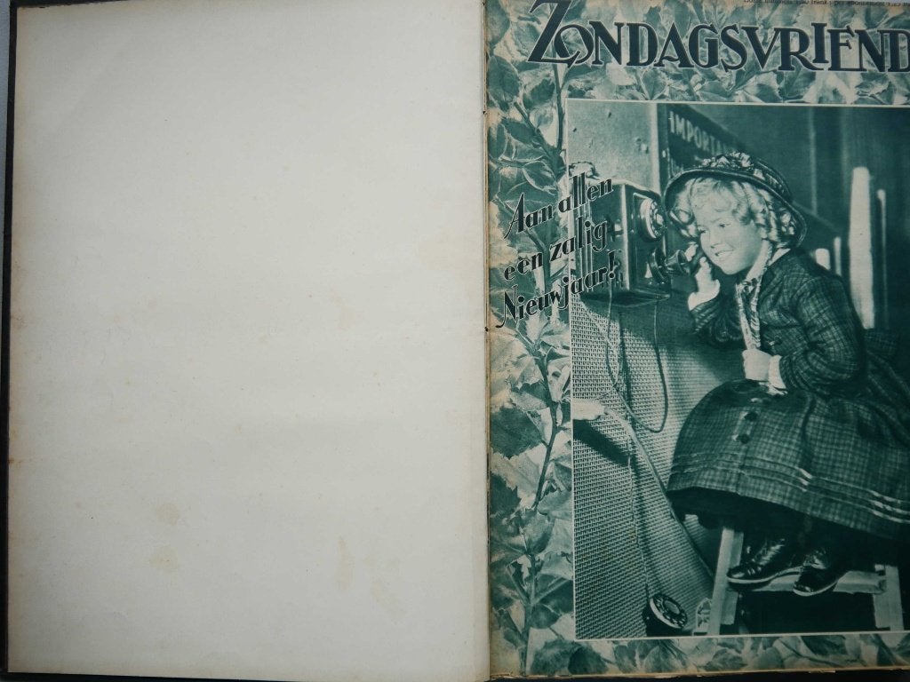 Zondagsvriend 1936  6 maanden ingebonden, Ophalen of Verzenden, Tijdschrift