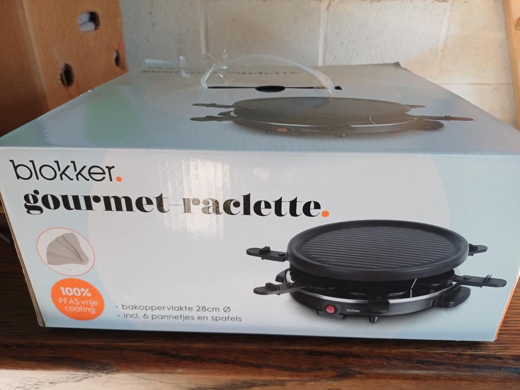 Gourmet raclette, Ophalen, Nieuw