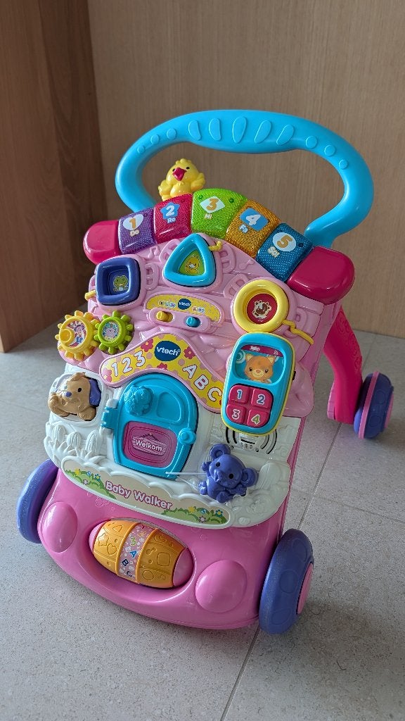 Vtech loopwagen, Ophalen of Verzenden, Zo goed als nieuw, 6 maanden tot 2 jaar