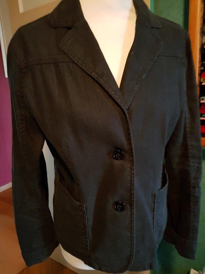 veste Armani 42, Enlèvement ou Envoi, Comme neuf, Manteau, Noir