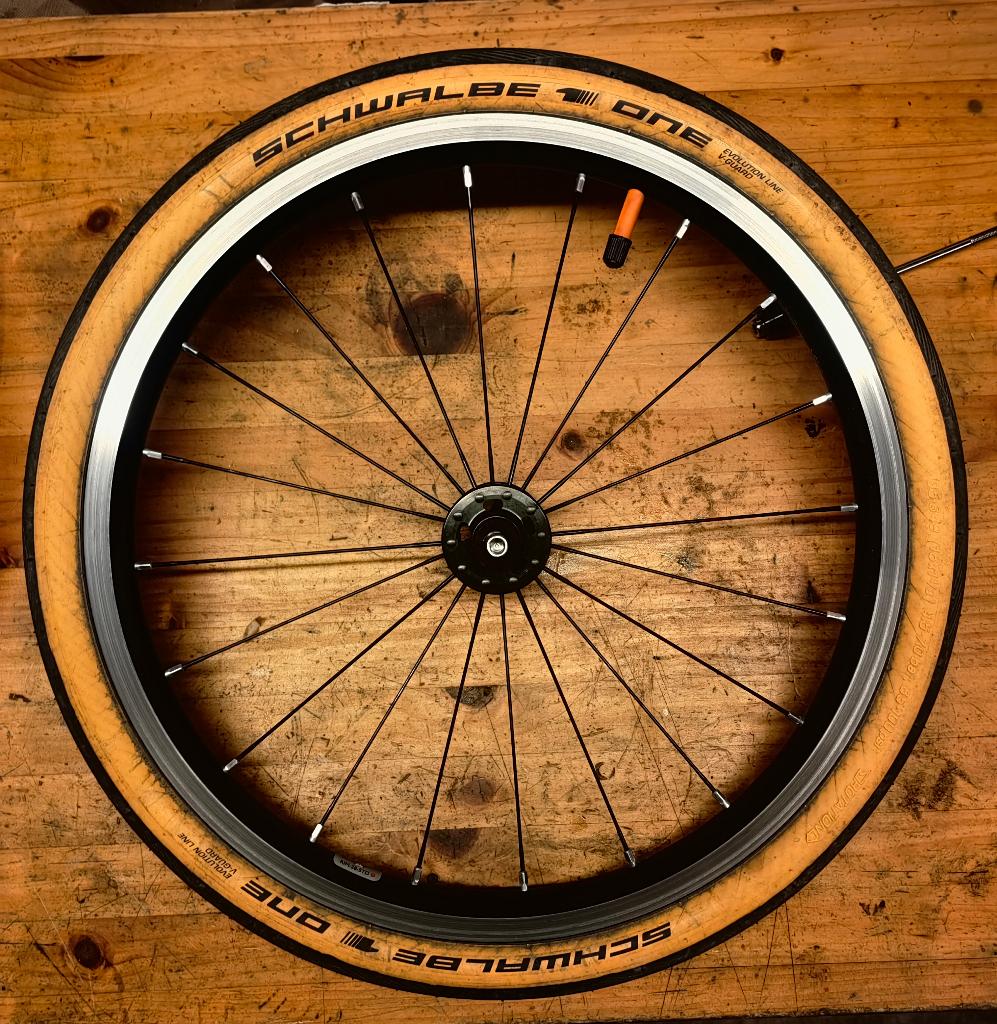 Roues Brompton advance, Brompton, Velgrem, 14 tot 16 inch, Versnellingen