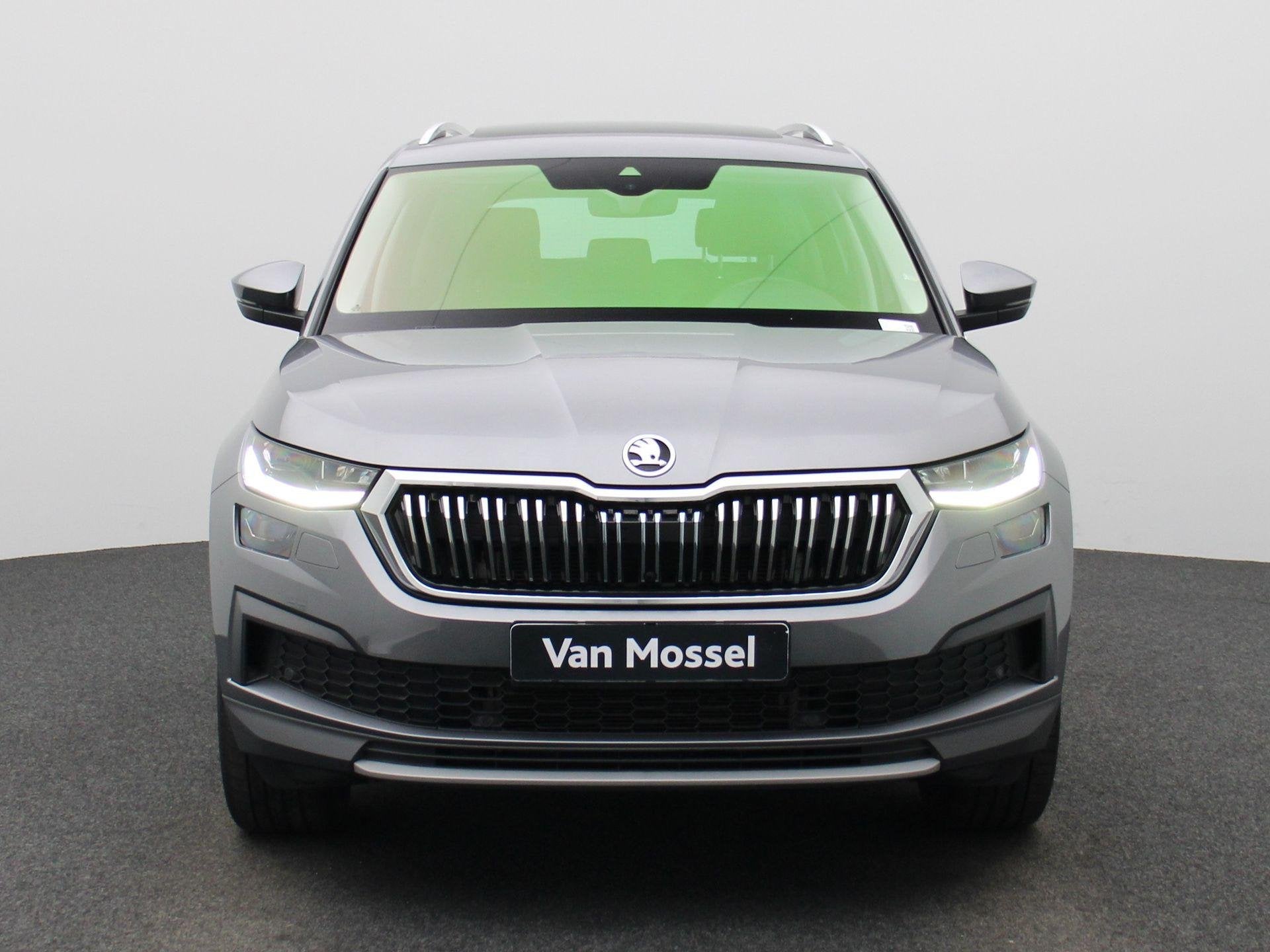 Skoda Kodiaq 2.0 CRTDI 110kW DSG7 Clever+ (automatique), Argent ou Gris, 110 kW, Entreprise, Noir