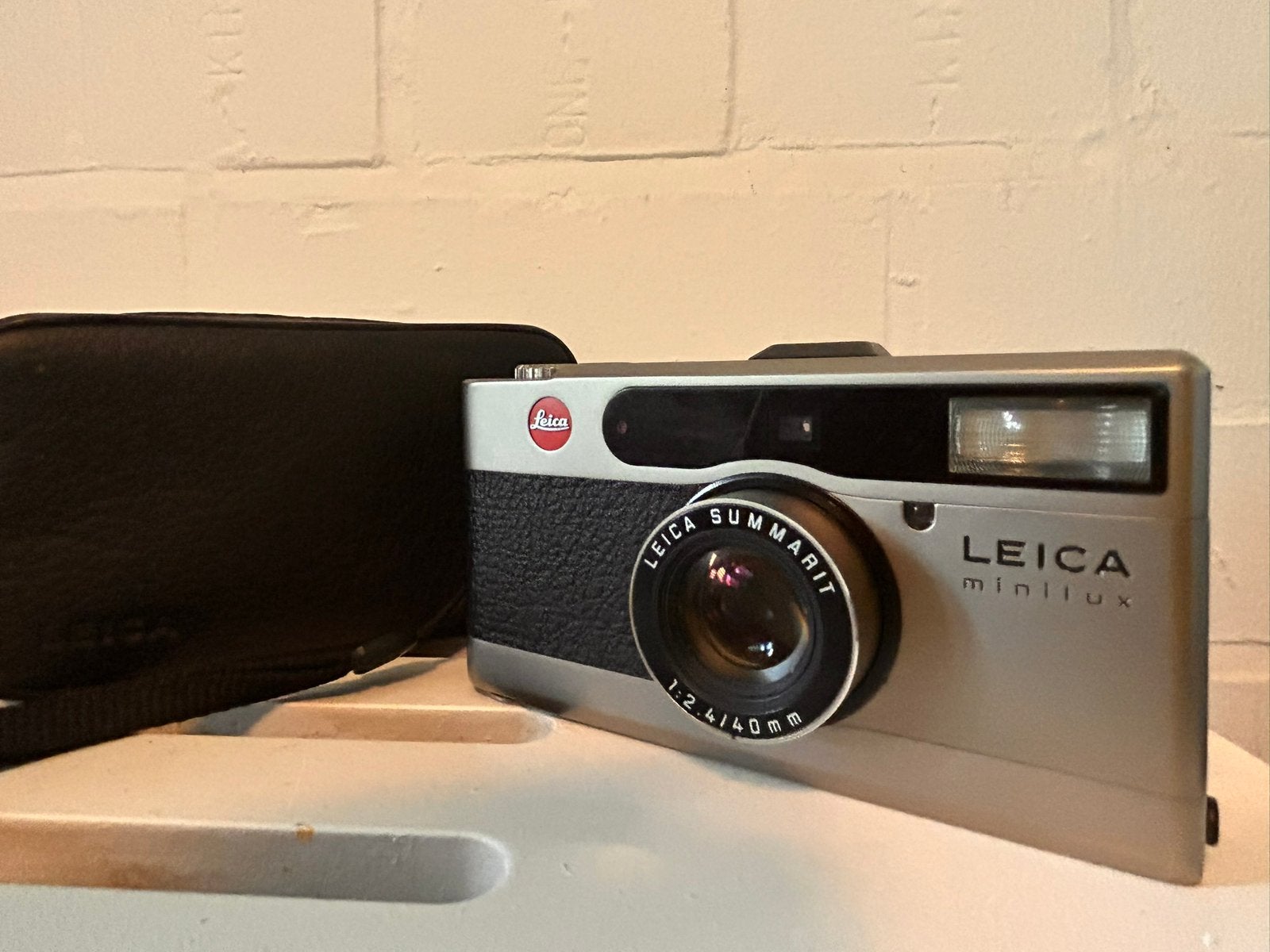 Leica Minilux – Summarit 40mm f/2.4, Enlèvement ou Envoi, Comme neuf, Compact, Leica