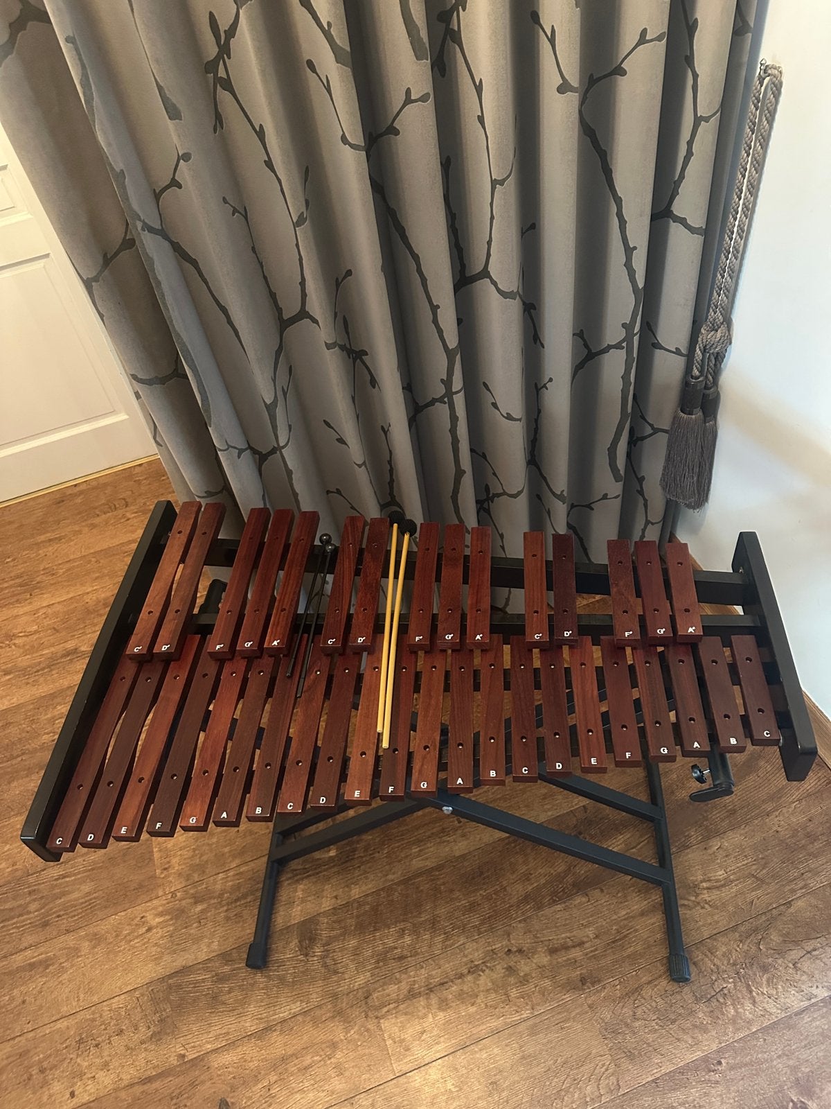 Glockenspiel xylofoon 37-tonig, houten percussie instrument, Musique & Instruments, Enlèvement, Comme neuf