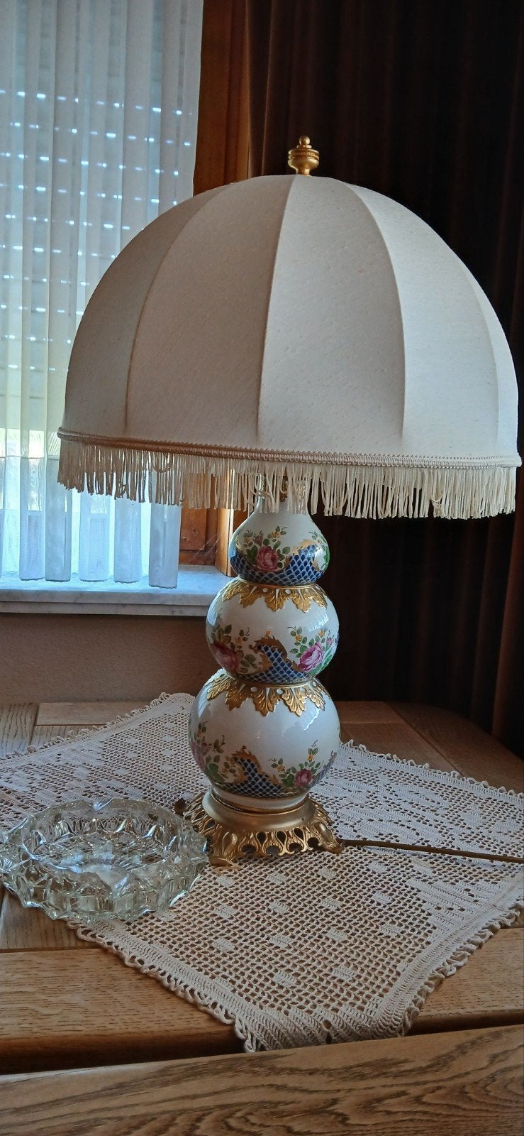Italiaanse tafellamp, Ophalen