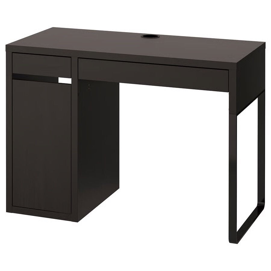Ikea bureau Micke zwartbruin 105x50 nieuwstaat, Huis en Inrichting, Bureaus, Ophalen, 105 cm, Zo goed als nieuw, IKEA