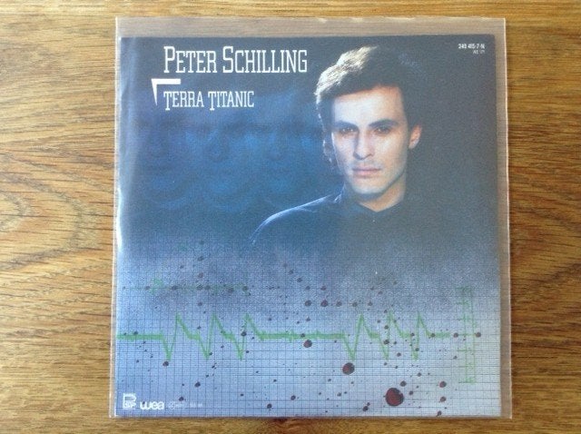 single peter schilling, Cd's en Dvd's, Vinyl Singles, 7 inch, Ophalen of Verzenden, Fotohoes, Pop