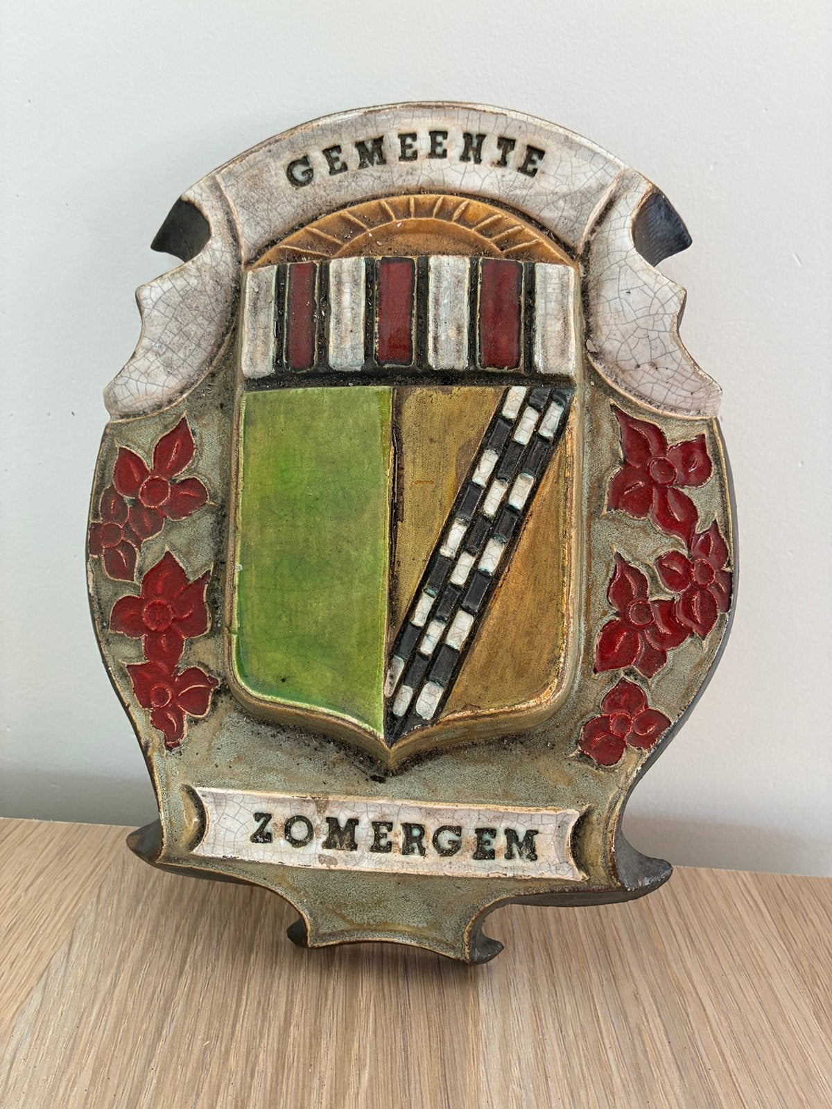 Gemeentewapen Zomergem, Ophalen