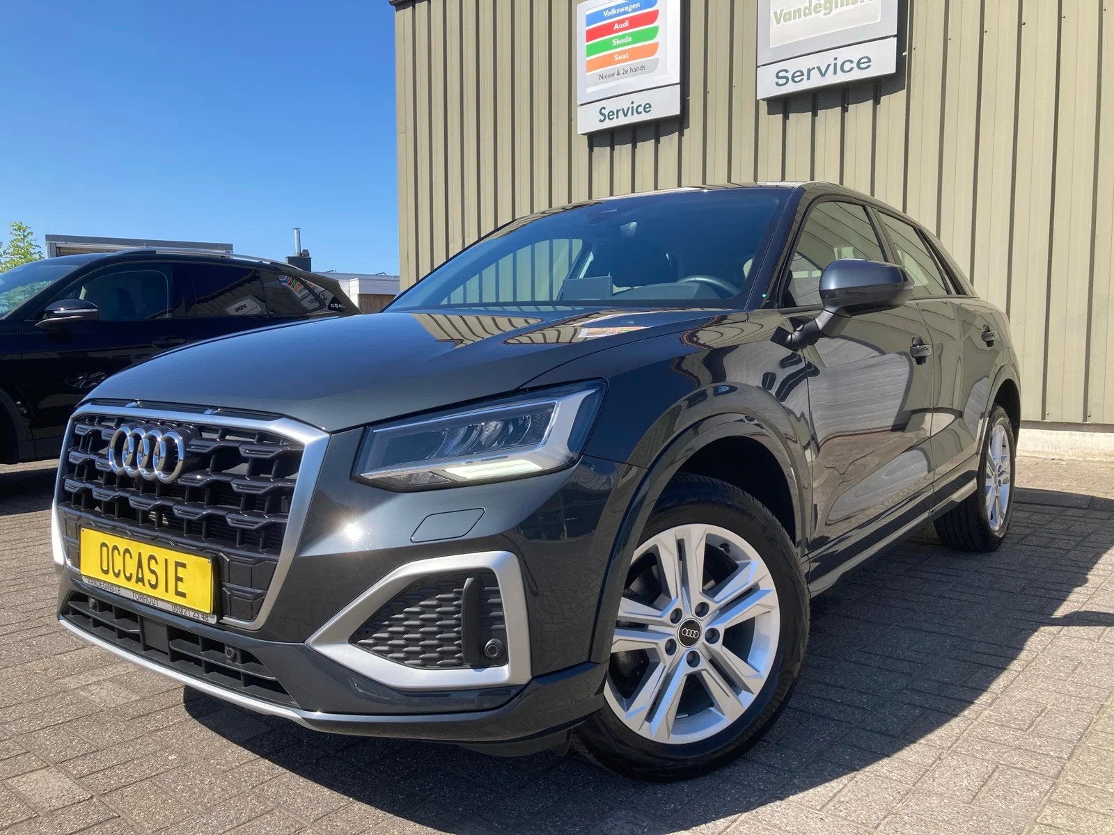 Audi Q2 Advanced 1.5TSI 150pk -AUTOMAAT -Airco -Apple Carpla, Argent ou Gris, Achat, Entreprise, Carnet d'entretien