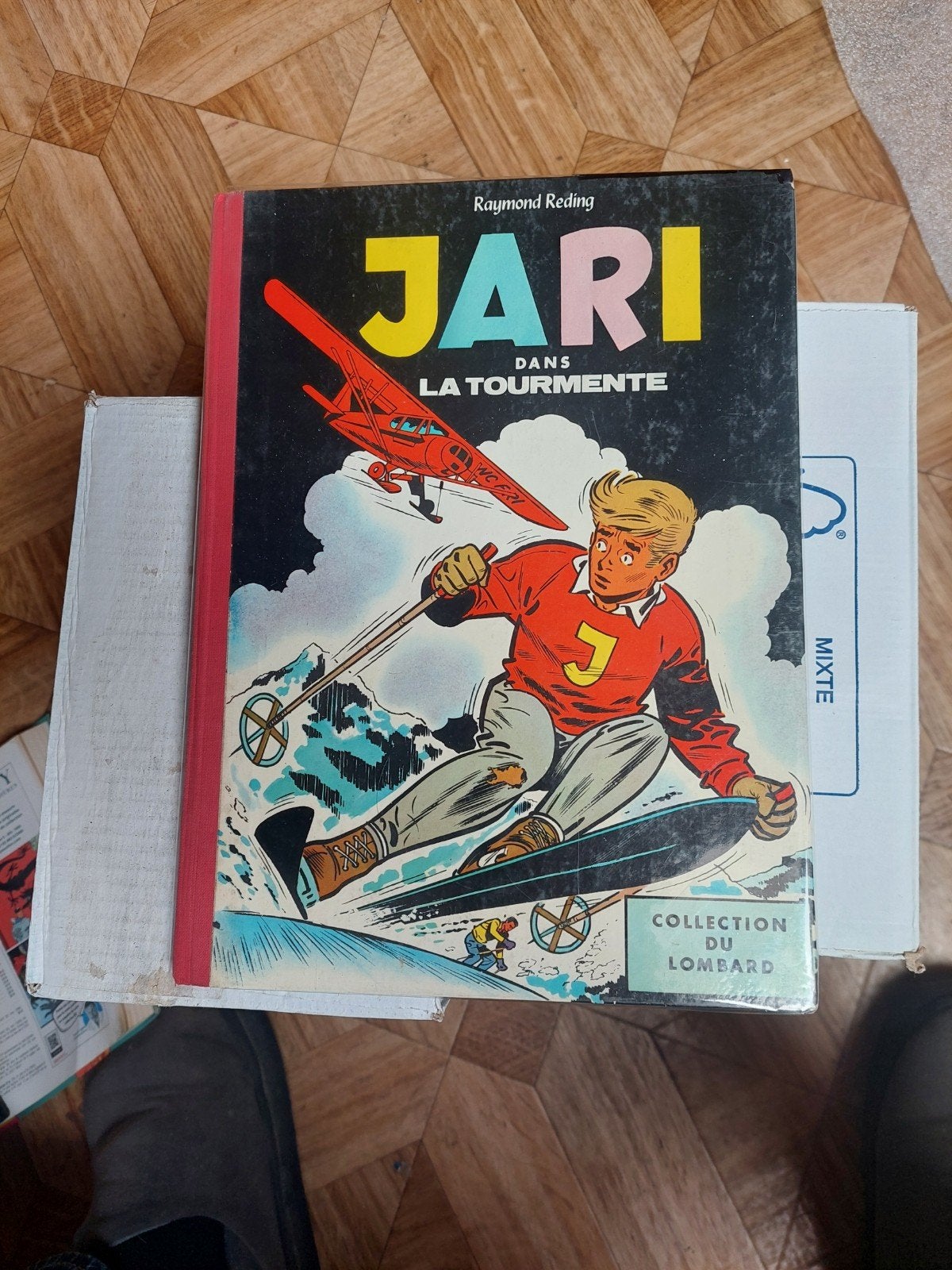 Bd jari dans la tourmente  eo de 1961 TBETAT avec pts tintin, Livres, BD, Enlèvement ou Envoi, Une BD, Utilisé, Hergé.