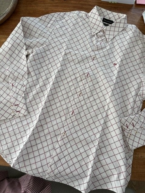 Chemise taille XL, Enlèvement ou Envoi, Comme neuf, Blanc, Tour de cou 43/44 (XL)