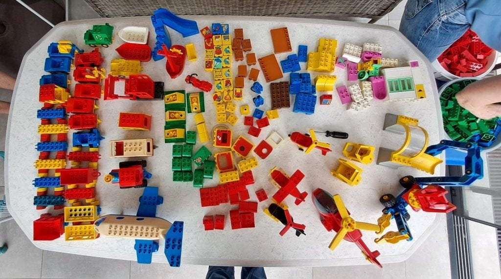 boîtes dupliquées dans une boîte, Overige thema's, Enlèvement, Utilisé, Duplo