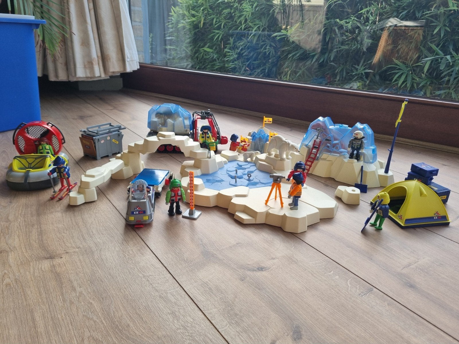 Playmobil - Dino's in ijs (compleet), Enlèvement, Comme neuf