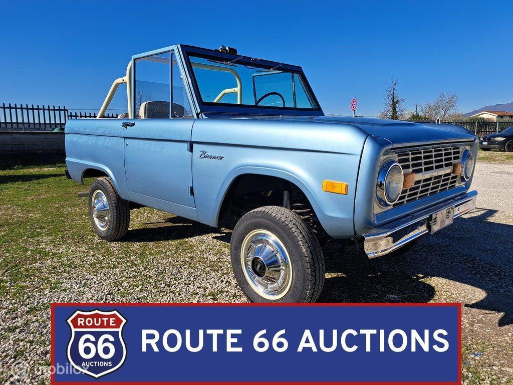 Ford Bronco | 1969 | Route 66 Auctions, Auto's, Oldtimers, Bedrijf, Te koop, Ford, Benzine, Overige carrosserie, Handgeschakeld