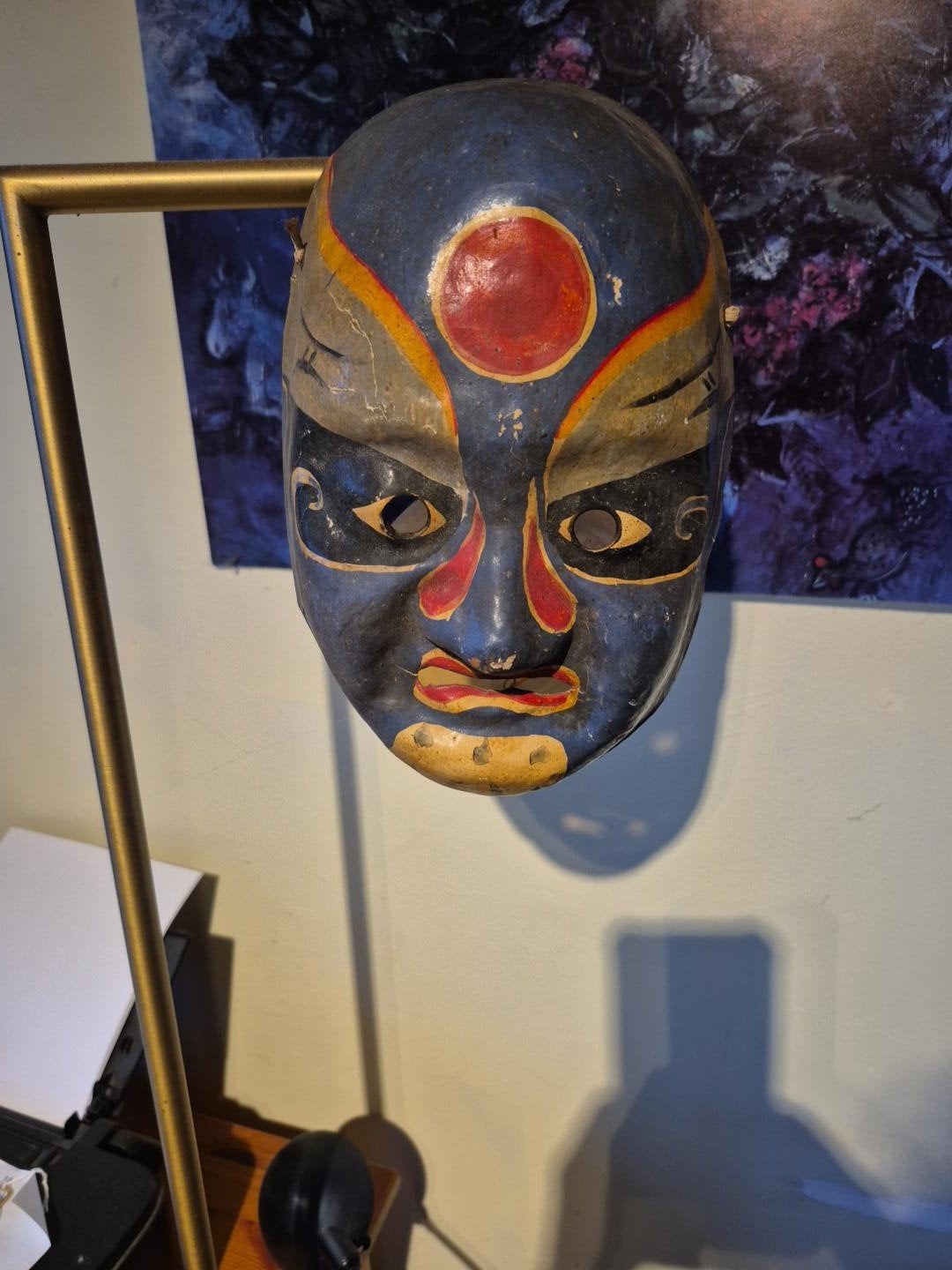 masque d'opéra chinois, Enlèvement ou Envoi