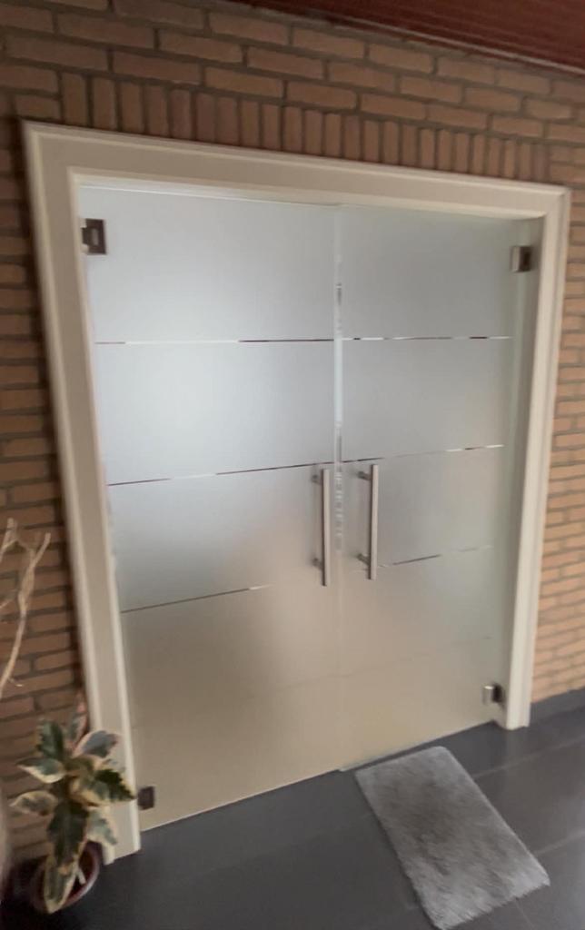 Glazen binnendeuren, Enlèvement, Moins de 80 cm, 200 à 215 cm, Porte intérieure