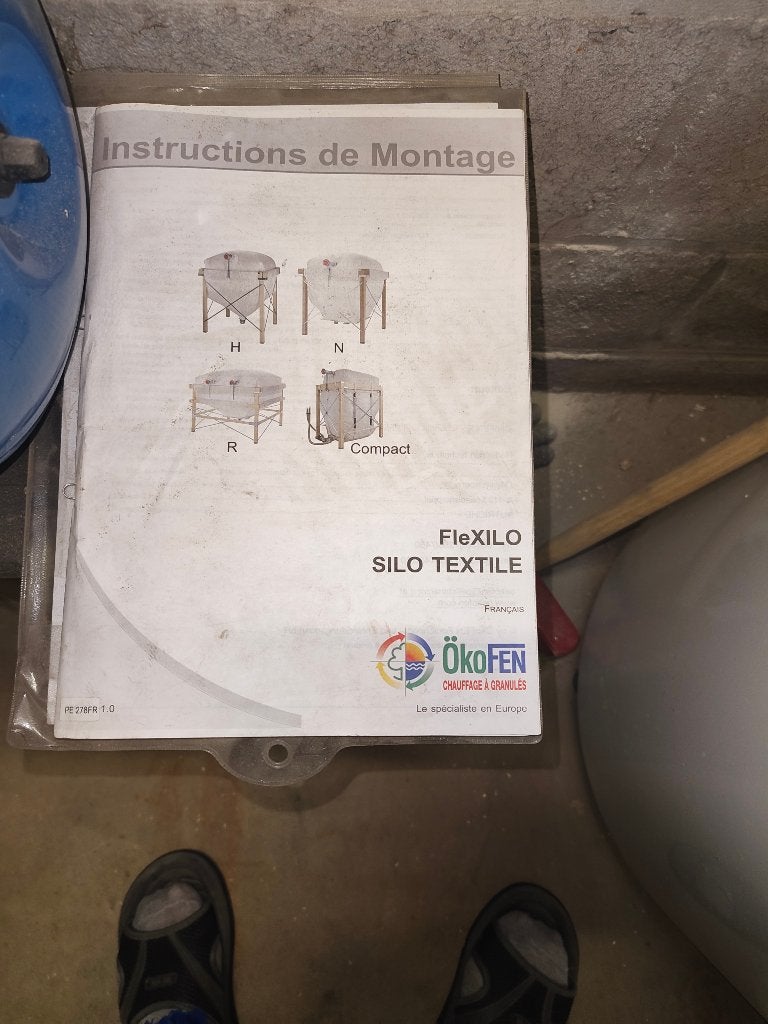 tremie pour chargement automatique chaudiere pellets, Bricolage & Construction, Chaudière CC ou Chaudière combinée, Comme neuf