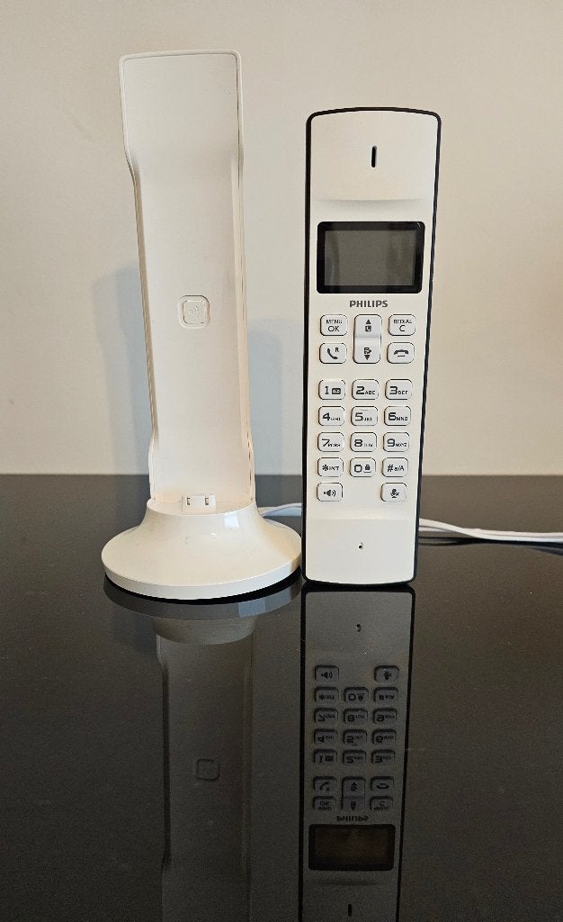 Philips Design Linea -> Draadloze telefoon, Telecommunicatie, Ophalen of Verzenden, Zo goed als nieuw, 1 handset