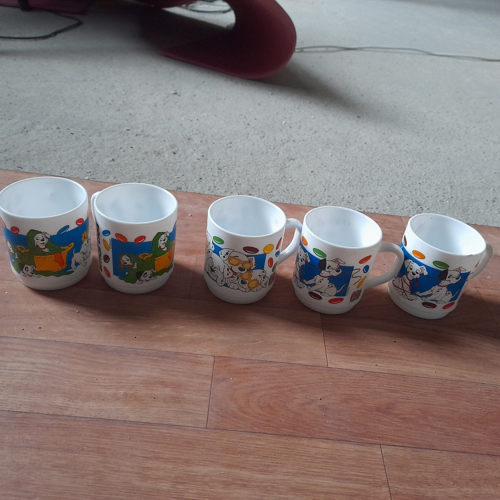 5 x mokken, Ophalen of Verzenden, Gebruikt, Overige typen
