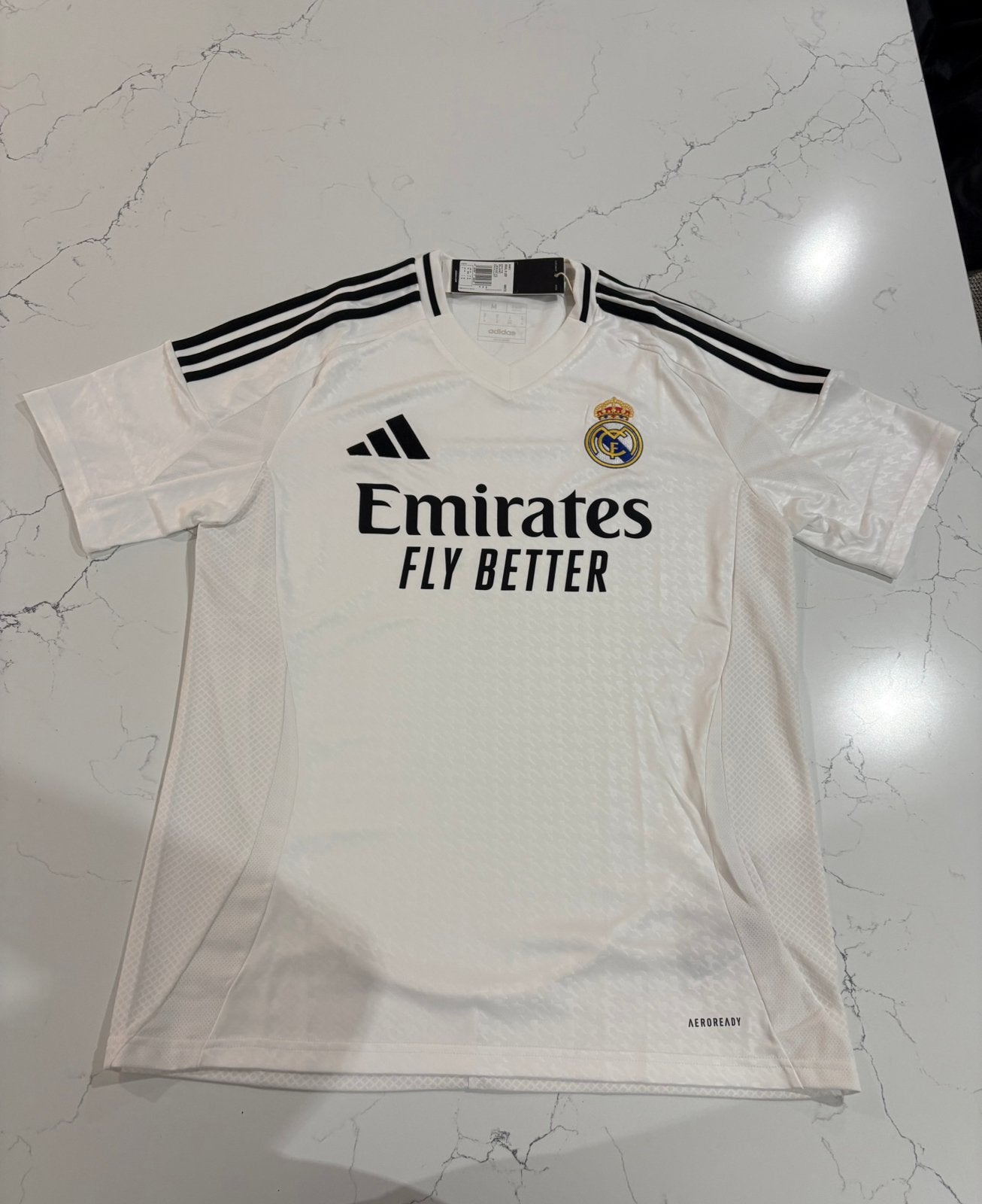 Adidas Real Madrid Thuisshirt 2024/25, Maat M, Ophalen of Verzenden, Nieuw, Shirt