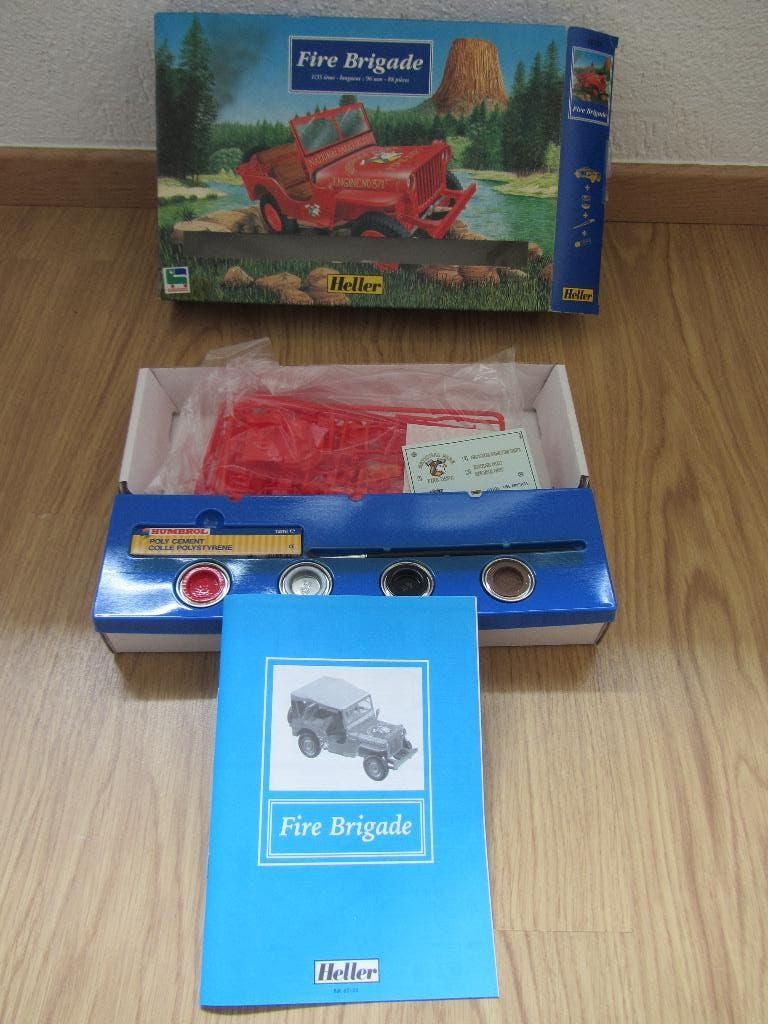 modelbouw fire brigade, Hobby en Vrije tijd, Modelbouw | Auto's en Voertuigen, Auto, 1:32 tot 1:50, Nieuw, Ophalen of Verzenden