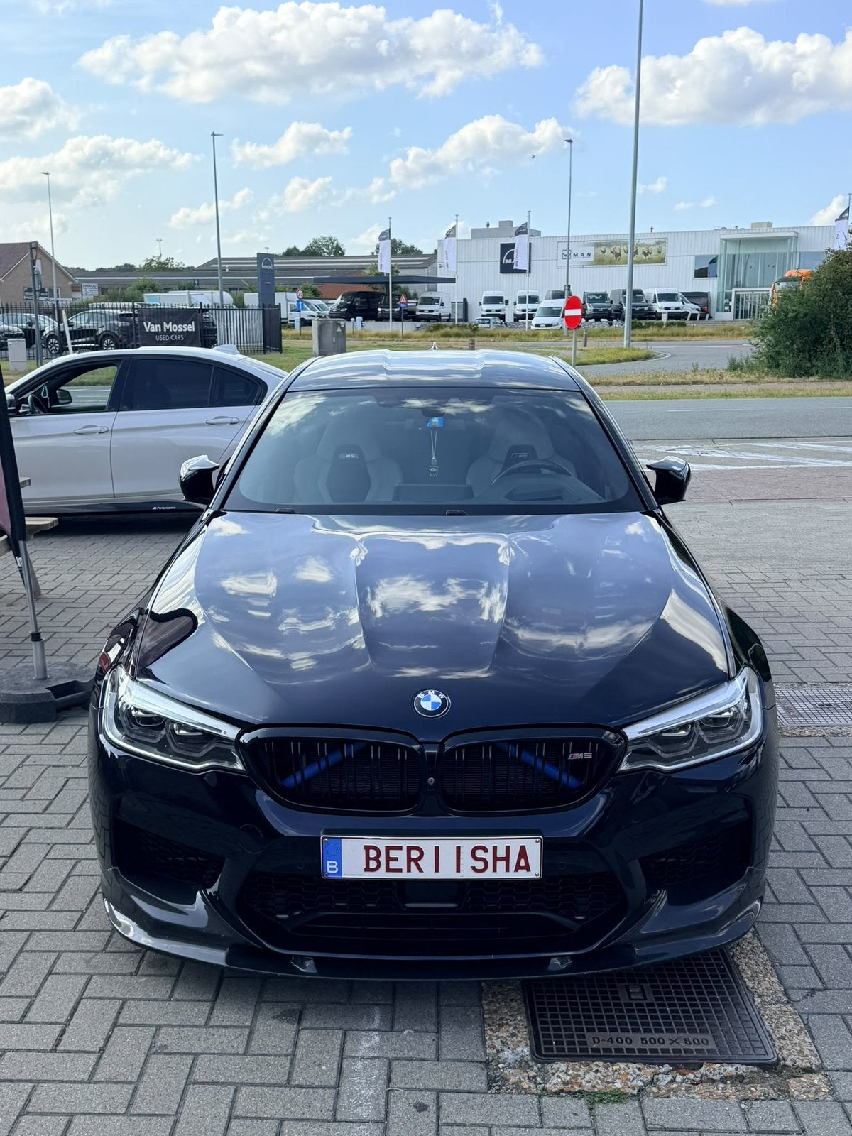 Bmw M5 F90, Autos, 4395 cm³, Carnet d'entretien, Berline, Automatique