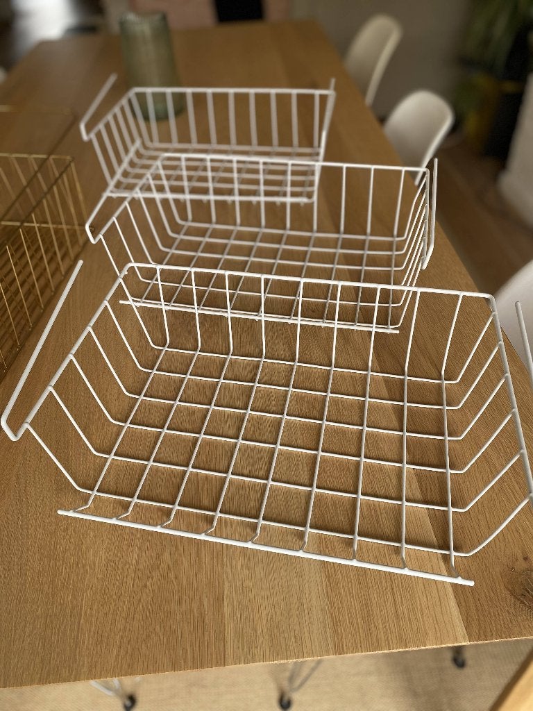 Voorraadmandjes I kastorganisatie, Huis en Inrichting, Woonaccessoires | Wandplanken en Boekenplanken, Ophalen, Zo goed als nieuw