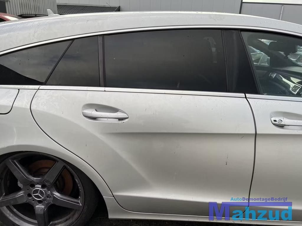 MERCEDES CLS X218 zilver 775 rechts achter deur 2012-2017, Gebruikt, Mercedes-Benz AG, Deur, Mercedes-Benz