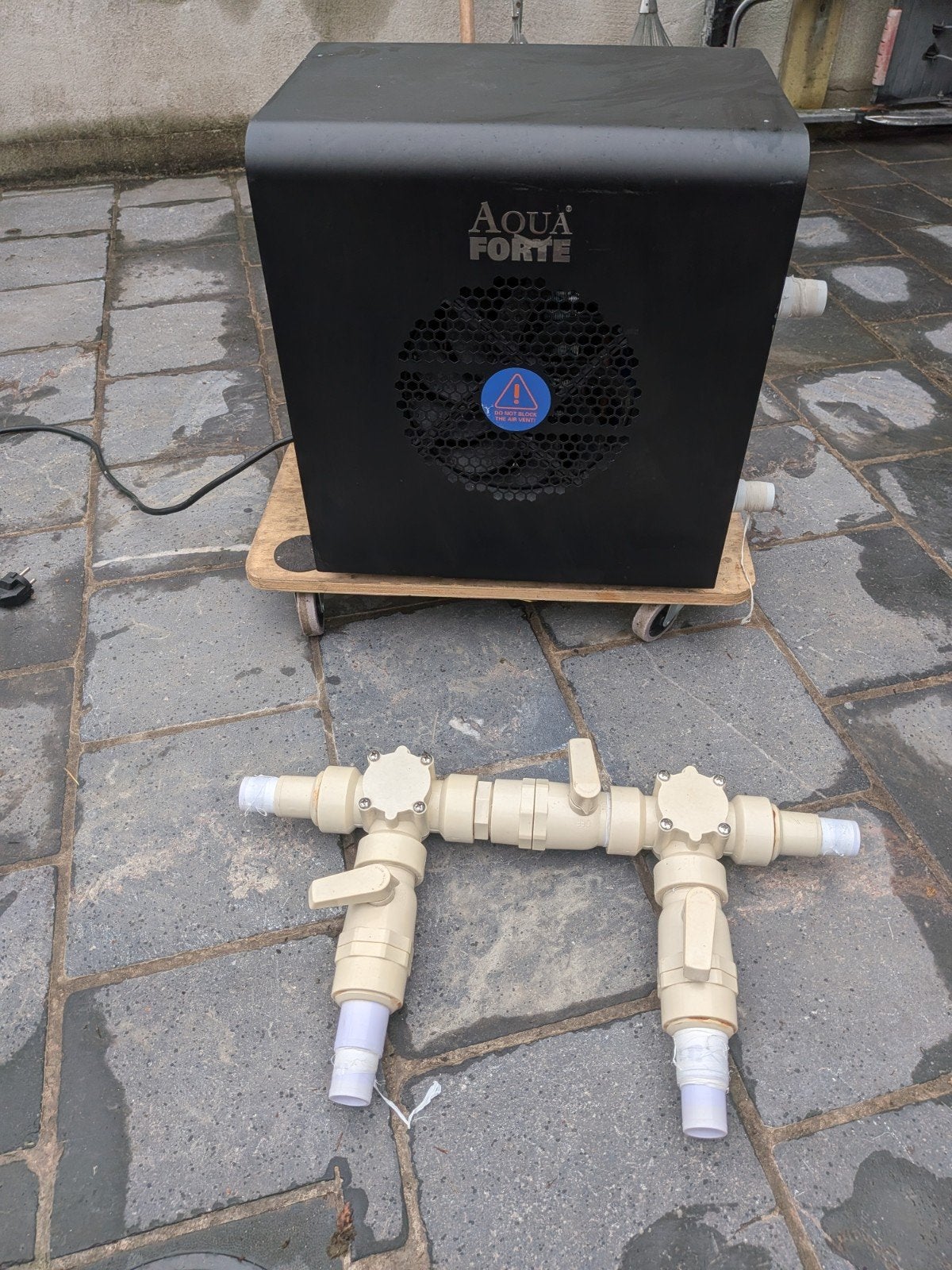 warmtepomp  Aqua Forte+Bypass, Enlèvement ou Envoi