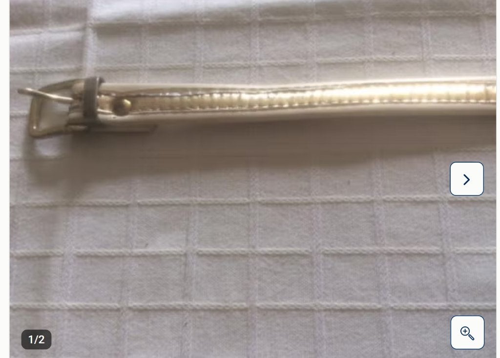 Riem vintage, Kleding | Dames, Riemen en Ceinturen, Minder dan 3 cm, Overige kleuren, 90 tot 100 cm, Ophalen of Verzenden