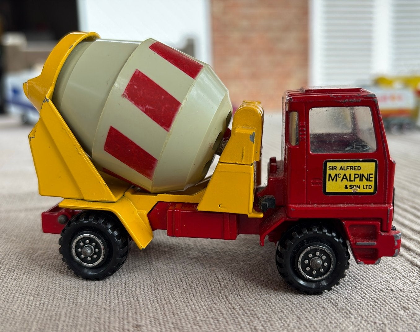 Vintage Matchbox Super Kings Bedford Betonmolen, Enlèvement, Comme neuf, Lesney
