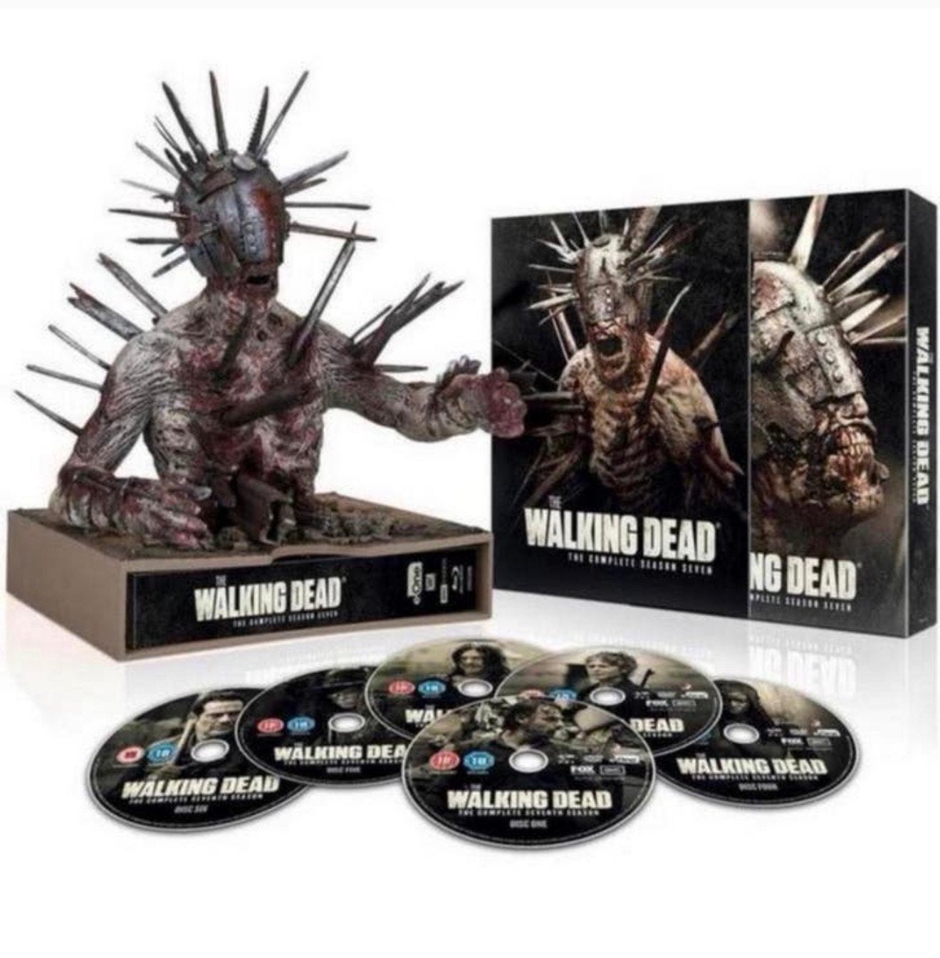 The Walking Dead Seizoen 7 Gelimiteerde Spike Walker Blu-ray, Boxset, Science Fiction en Fantasy, Ophalen of Verzenden, Blu-ray