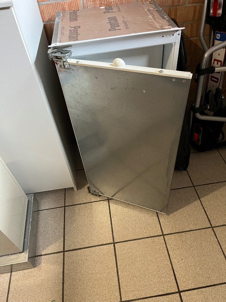 Inbouw frigo met vriesvak, Avec compartiment congélateur, 85 à 120 cm, Comme neuf, Enlèvement
