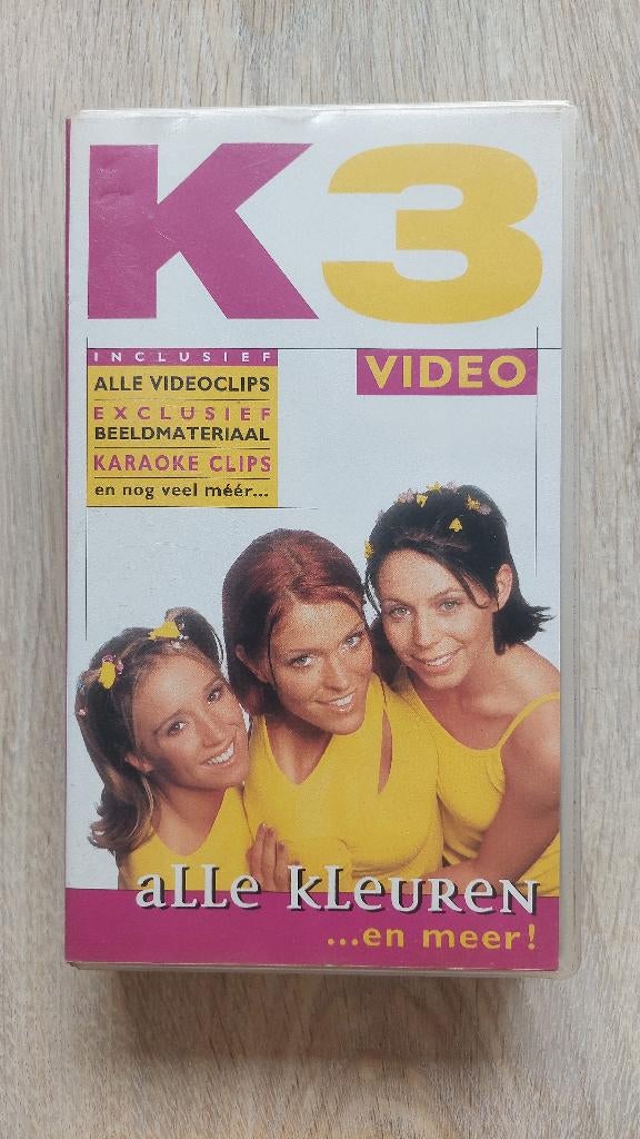 K3 - Alle Kleuren (video VHS), Ophalen