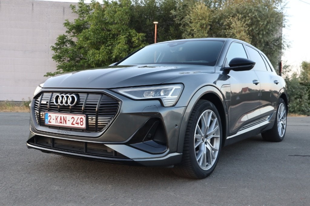 Audi e-tron 55  300kw (408pk) S line bj 04/2022 160800km, Auto's, Audi, Automaat, Euro 6, Leder, Elektrisch