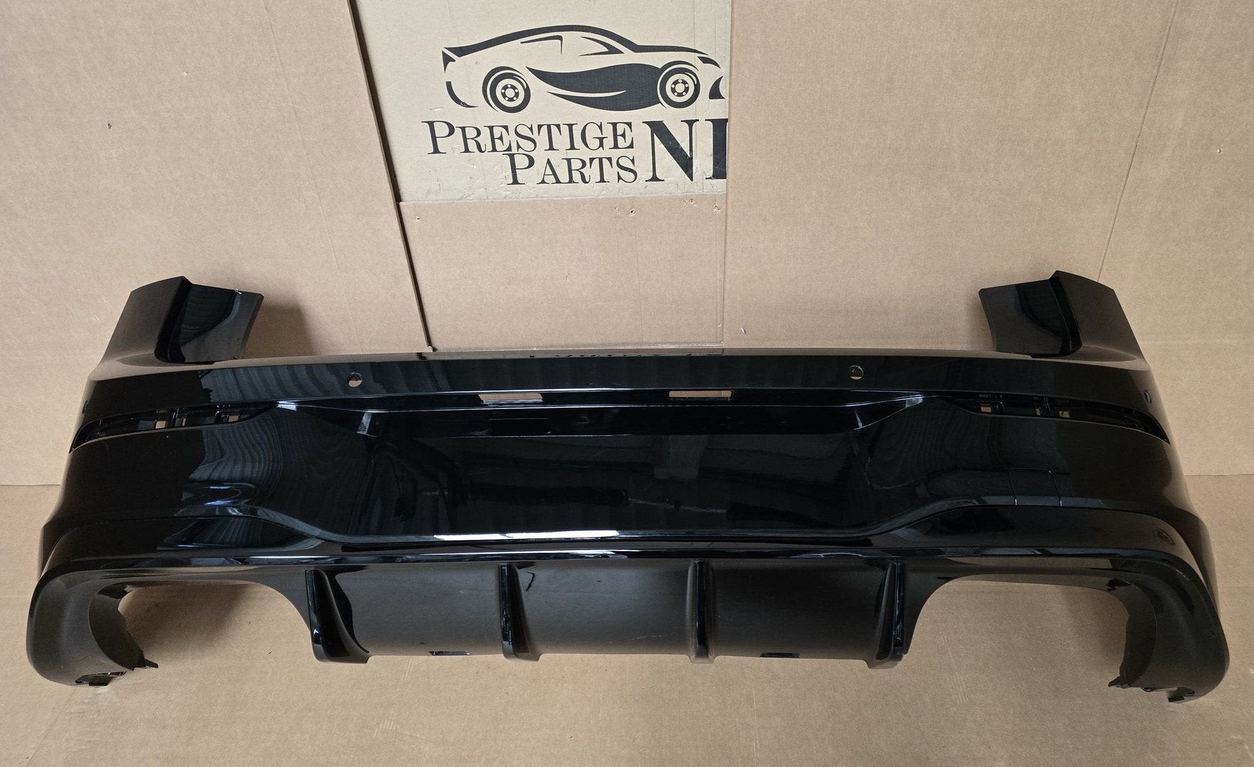 Achterbumper VW Golf 8 VIII R R20 ORIGINEEL 5H6807421B 6xPDC, Gebruikt, -, Ophalen of Verzenden, Achter