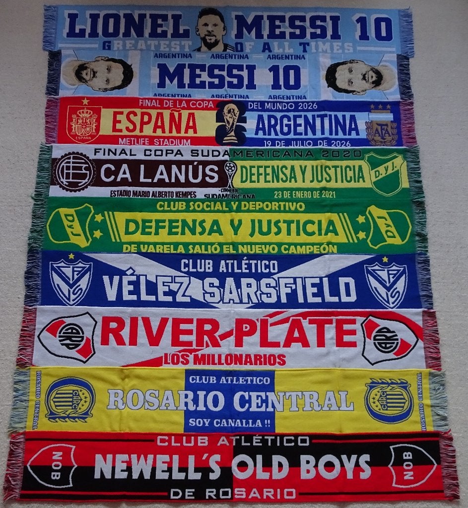 sjaals Argentinie Messi, Verzamelen, Ophalen of Verzenden, Nieuw, Vaantje of Sjaal