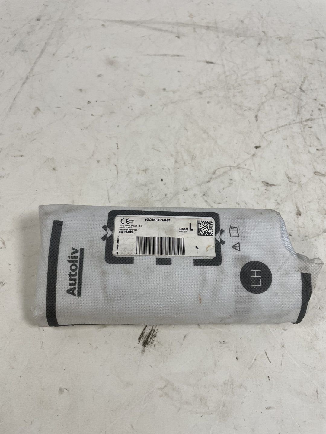Stoel Airbag Opel Corsa F Peugeot 208 Links 9821954880, Gebruikt, -, -, Ophalen of Verzenden
