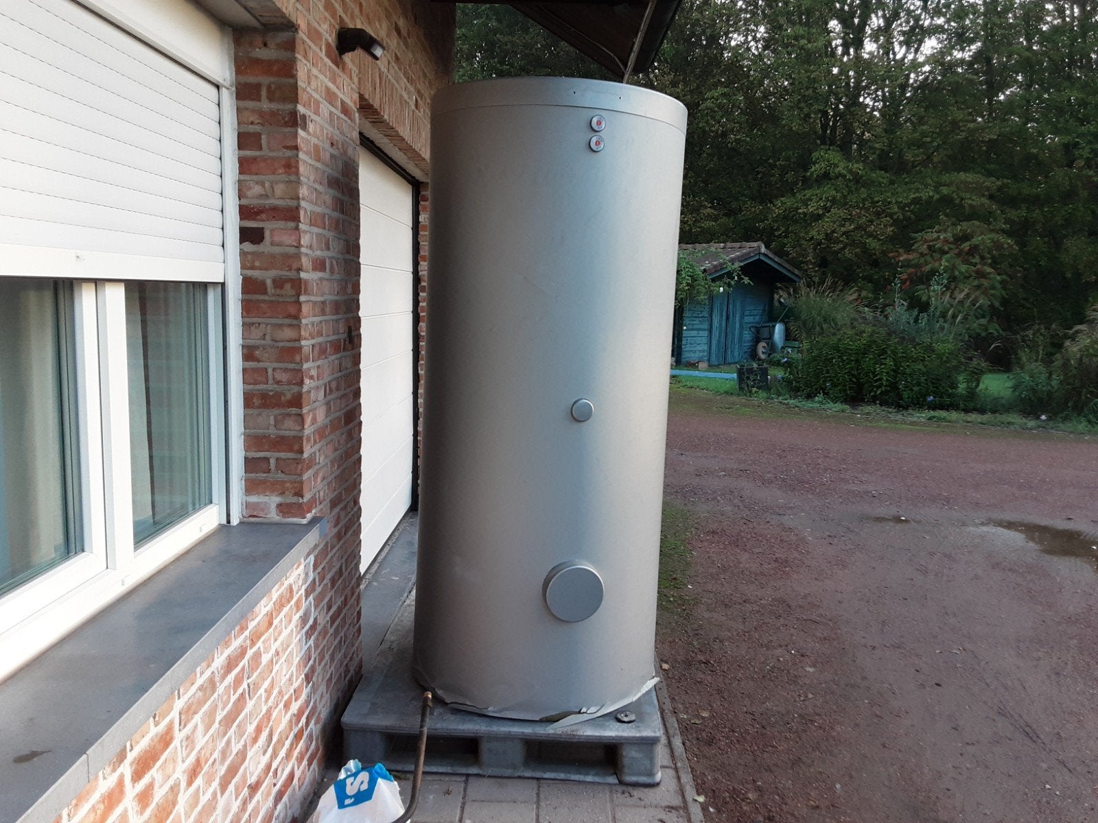 warm water boiler, 100 liter of meer, Ophalen