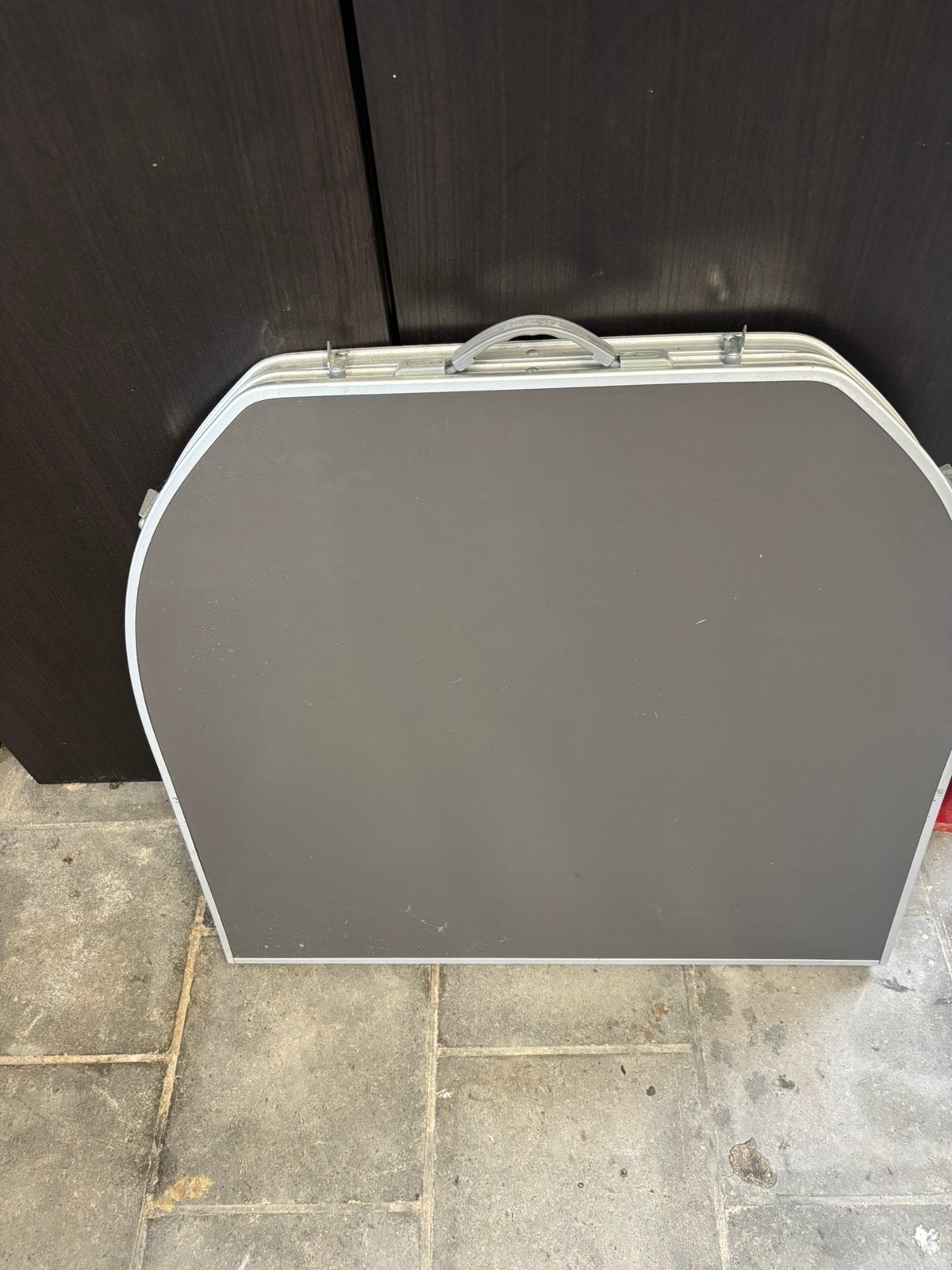 camping tafel bocamp, Ophalen