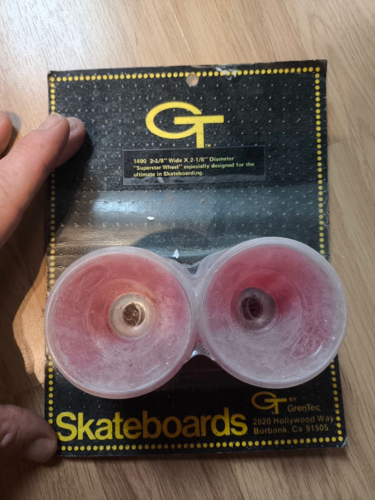 Roues de skateboard Vintage GrenTec « Superstar Wheel » (ann, Enlèvement ou Envoi, Skateboard