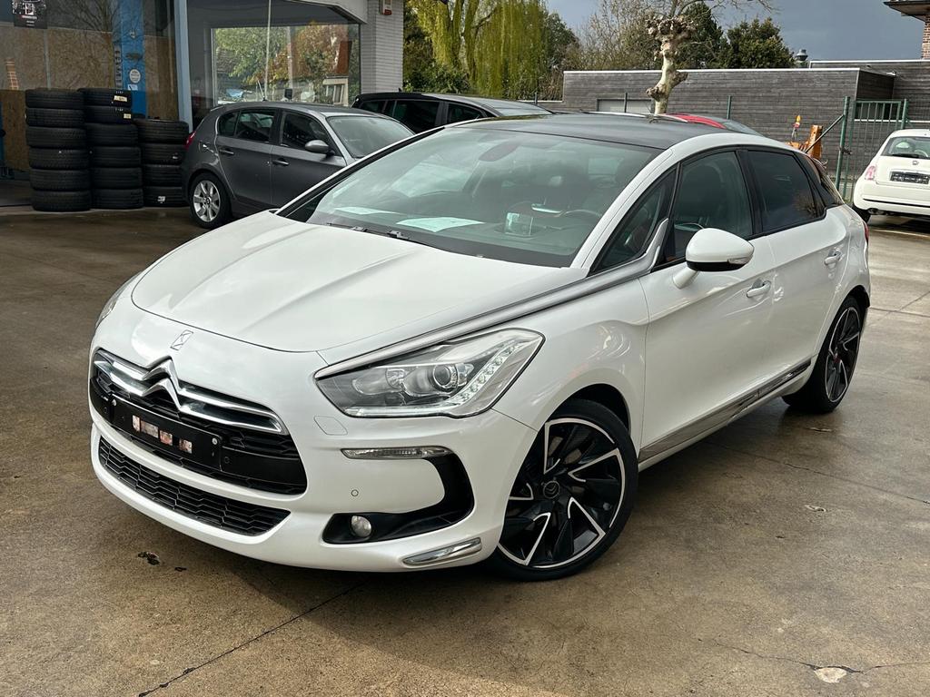 Citroën Ds5 1.6L Benzine Full Opties, Auto's, Euro 5, Zwart, USB, Zwart